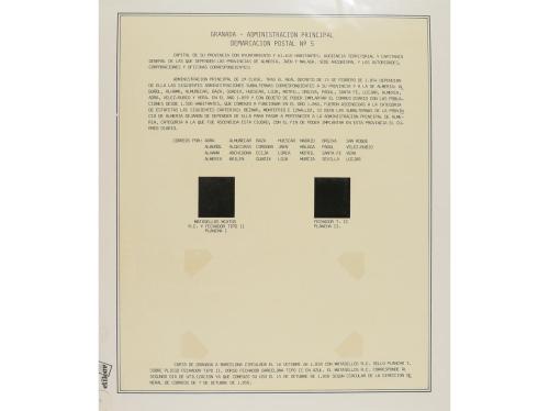 LOTES y COLECCIONES. ESPAÑA. ANDALUCIA ORIENTAL. HISTORIA PO