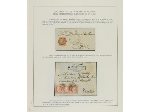 LOTES y COLECCIONES. ESPAÑA. ANDALUCIA ORIENTAL. HISTORIA PO