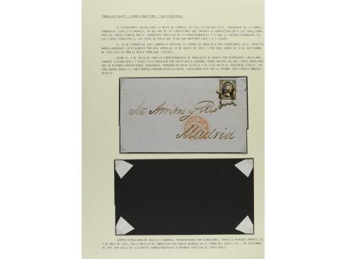 ✉ LOTES y COLECCIONES. 1847-64. Resto de colección especiali