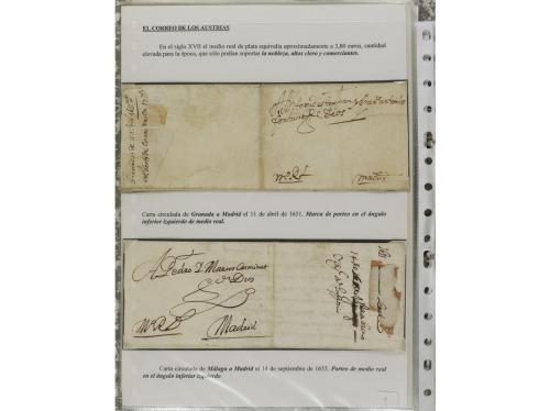 ESPAÑA: PREFILATELIA. ANDALUCÍA ORIENTAL. Colección montada 