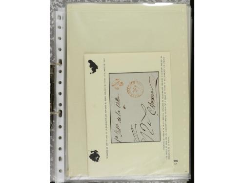 ESPAÑA: PREFILATELIA. ANDALUCÍA ORIENTAL. Colección montada 