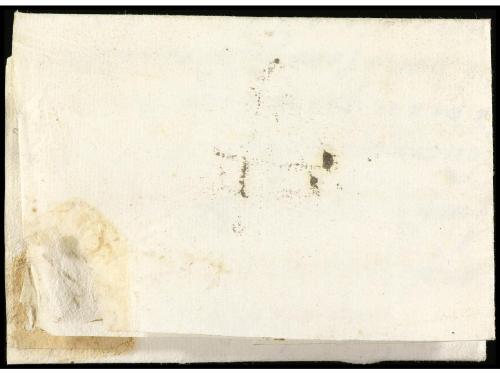 ✉ ESPAÑA: PREFILATELIA. 1775 (7 enero). LLERENA. Sobrescrito