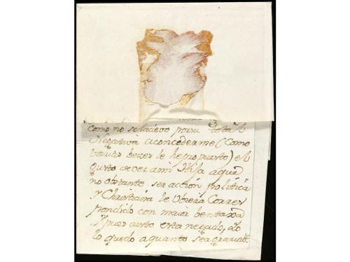 ✉ ESPAÑA: PREFILATELIA. 1766. JAÉN. (En anotación de archivo