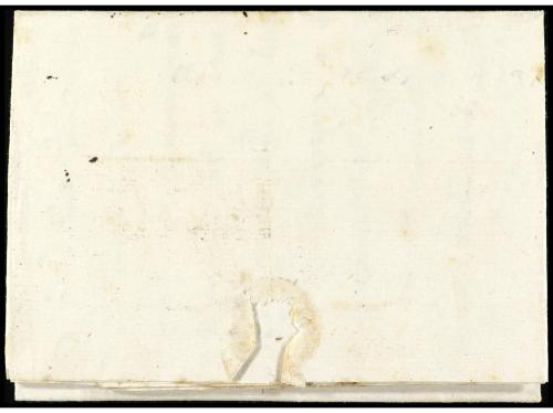 ✉ ESPAÑA: PREFILATELIA. 1779. ALMERIA. Sobrescrito a MARSELL