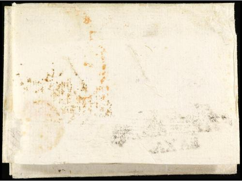 ✉ ESPAÑA: PREFILATELIA. 1801 (19 febrero). ARACENA. Sobrescr