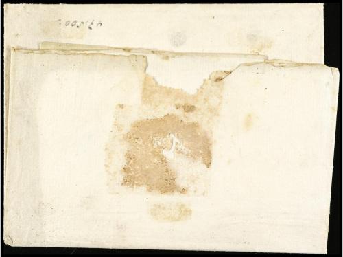 ✉ ESPAÑA: PREFILATELIA. 1789. MÁLAGA. Envuelta a MÁLAGA. Mar