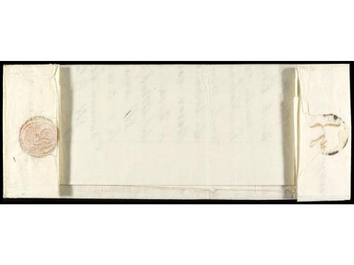 ✉ ESPAÑA. 1791. MÁLAGA. Sobrescrito de MARSELLA a MÁLAGA. Al