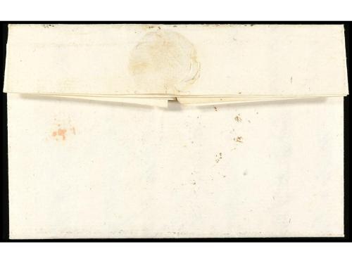 ✉ ESPAÑA: PREFILATELIA. 1816. CORTES (de La Frontera) a MALA