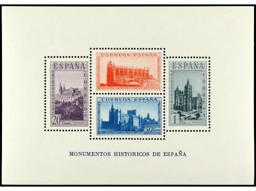 ** ESPAÑA. Ed. 847 y 848. HB dentada y SIN DENTAR. Cat. 280&euro;