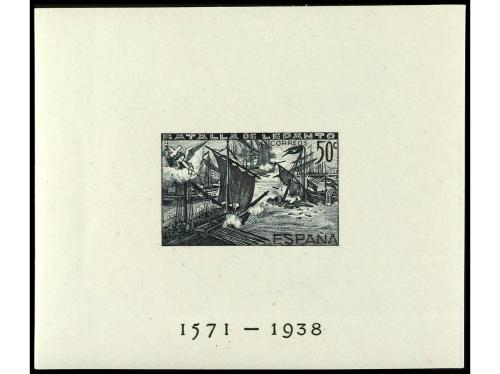 * ESPAÑA. Ed. 862/3 y 864/5. HB dentadas y SIN DENTAR (estas