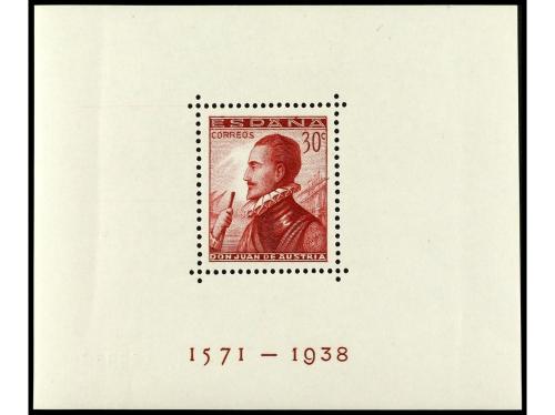 * ESPAÑA. Ed. 862/3 y 864/5. HB dentadas y SIN DENTAR (estas