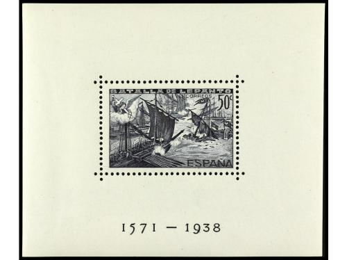 * ESPAÑA. Ed. 862/3 y 864/5. HB dentadas y SIN DENTAR (estas