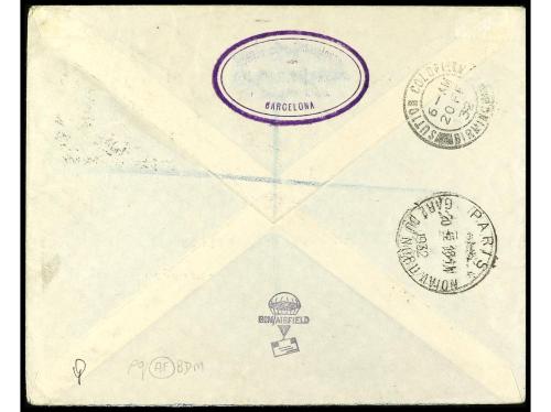 ✉ ESPAÑA: AYUNTAMIENTO DE BARCELONA. Ed. NE 13/16. 1932. BAR