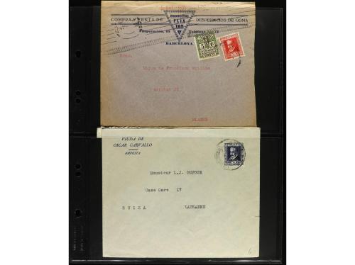 ✉ LOTES y COLECCIONES. ESPAÑA. Conjunto de 25 cartas de Repú