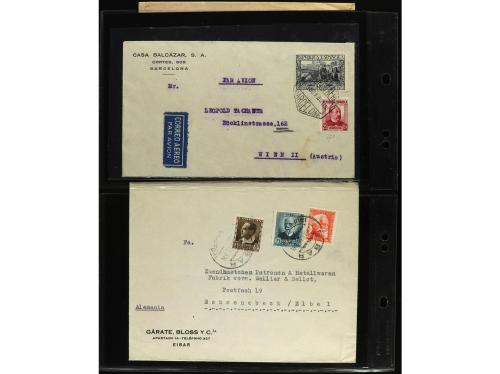 ✉ LOTES y COLECCIONES. ESPAÑA. Conjunto de 25 cartas de Repú