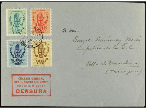 ✉ LOTES y COLECCIONES. ESPAÑA. Conjunto de 25 cartas de Repú