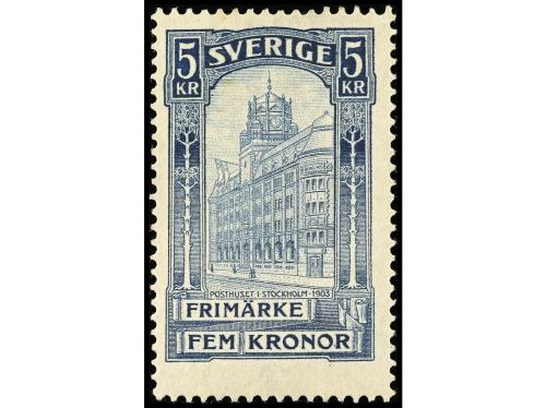 * SUECIA. Yv. 50 y 51/4. SERIES COMPLETAS, 5 valores. Cat. 3