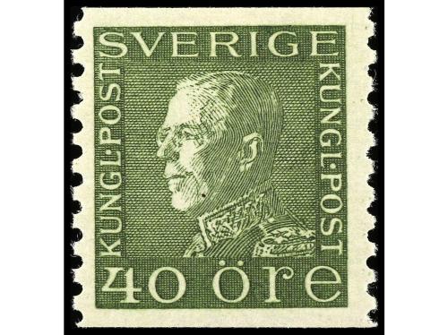 * SUECIA. Yv. 122/47, 123a/31a y 123b. SERIE COMPLETA de 26 