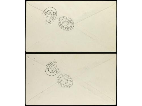 ✉ ESPAÑA. Ed. 1015/16. 1947 (1 diciembre). SERIE COMPLETA en