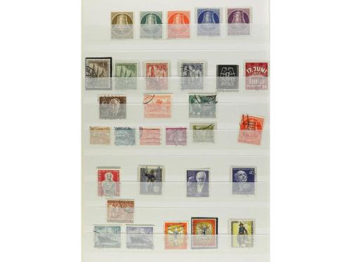 LOTES y COLECCIONES. BERLÍN. Colección de 1948 a 1990 aparen
