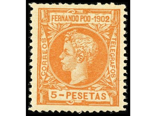 ** COLONIAS ESPAÑOLAS: FERNANDO POO. Ed. 110/7. SERIE COMPLE