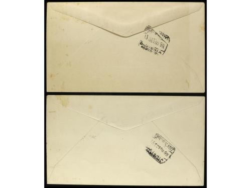 ✉ ESPAÑA. Ed. 1075/82. CENTENARIO. Serie completa. 8 valores