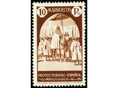 * COLONIAS ESPAÑOLAS: MARRUECOS. Ed. 148/60. SERIE COMPLETA,