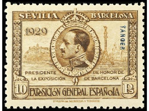 ** COLONIAS ESPAÑOLAS: TANGER. Ed. 37/47. SERIE COMPLETA, 11