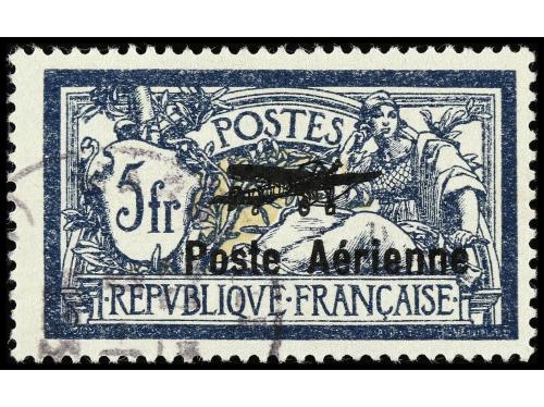 º FRANCIA. Yv. Av. 1/2. SERIE COMPLETA, 2 valores. Muy bien 