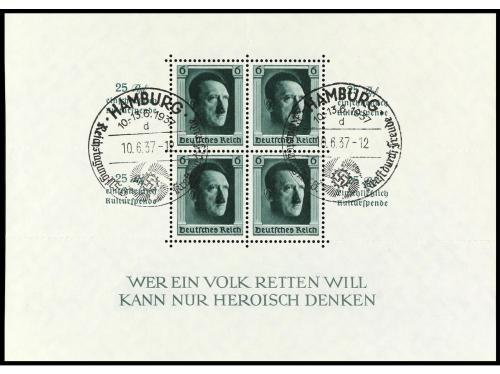 º Yv. HB 4/5 y 7/11. 7 HB. Muy bonitos con mat. conmemorativ