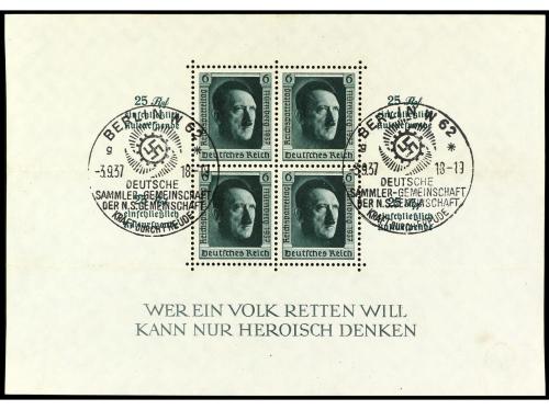 º Yv. HB 4/5 y 7/11. 7 HB. Muy bonitos con mat. conmemorativ