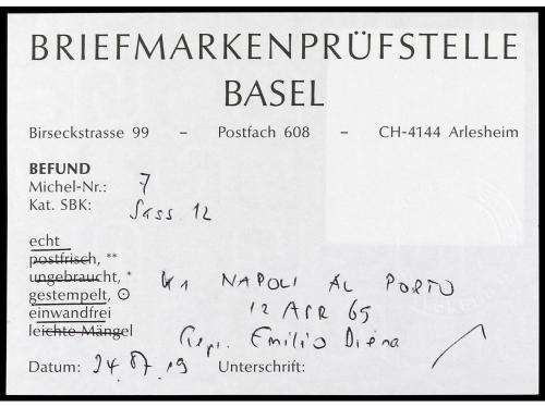º ITALIA ANTIGUOS ESTADOS: DOS SICILIAS - NAPOLES. Yv. 16, S