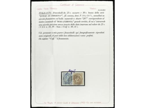 º ITALIA. Yv. 33/9, Sa. 37/43. SERIE COMPLETA, 7 valores. Mu