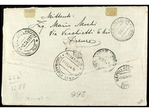 ✉ ITALIA. Yv. Av. 78/83, Sa. 83/8. 1934. ROMA a MOGADISCIO. 