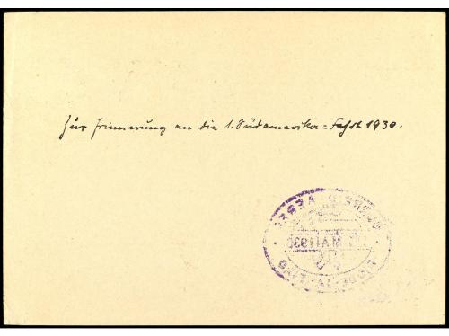 ✉ ALEMANIA. Mi. 438/39. 1930. BERLÍN a RIO DE JANEIRO. 2 MK.