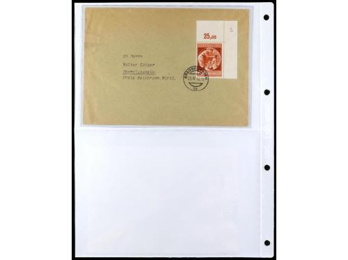 ✉ ALEMANIA. 1938-45. conjunto de 147 con diversos franqueos.