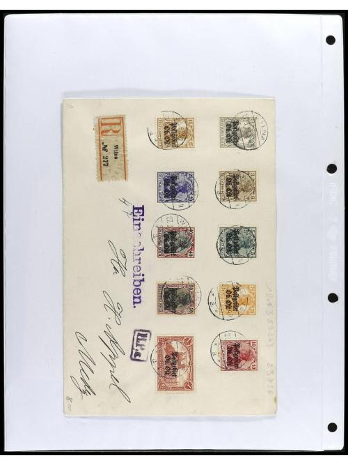 ✉ ALEMANIA. 1938-48. BIZONA. ZONA SOVIÉTICA, OCUPACIONES. Co