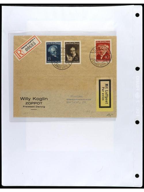 ✉ ALEMANIA. 1938-48. BIZONA. ZONA SOVIÉTICA, OCUPACIONES. Co