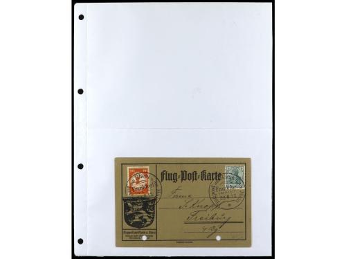 ✉ ALEMANIA. 1912-1933. Conjunto de 92 cartas con diversos fr