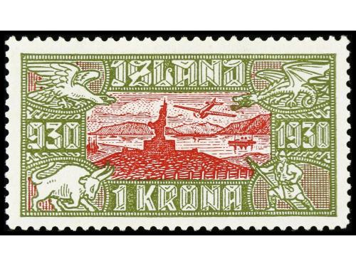 * ISLANDIA. Yv. Av. 1/11, 15/20. SERIES COMPLETAS. 17 valore