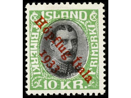 * ISLANDIA. Yv. Av. 12/4. SERIE COMPLETA. 3 valores. MUY BON