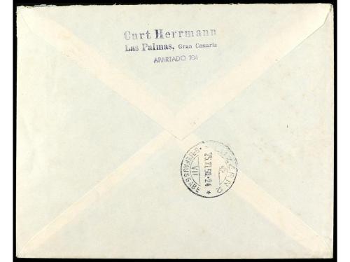 ✉ COLONIAS ESPAÑOLAS: IFNI. Ed. 40, 43/46. 1950. IFNI a SUIZ