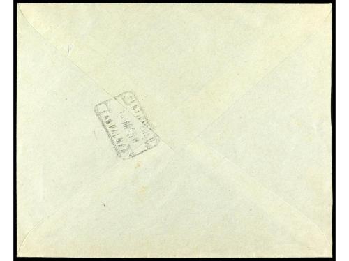 ✉ COLONIAS ESPAÑOLAS: GUINEA. Ed. 256/59. 1938. Certificado 