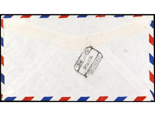 ✉ ANDORRA. Ed. 38, 48/9, 52, 53 (2), 54/9. 1956. ANDORRA LA 