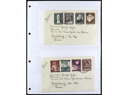 ✉ AUSTRIA. 1900-1960. Conjunto de más de 150 cartas con prec