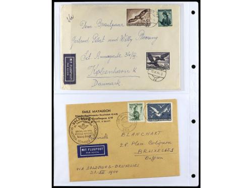 ✉ AUSTRIA. 1900-1960. Conjunto de más de 150 cartas con prec