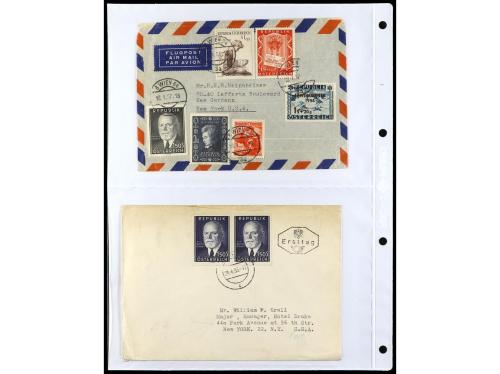 ✉ AUSTRIA. 1900-1960. Conjunto de más de 150 cartas con prec
