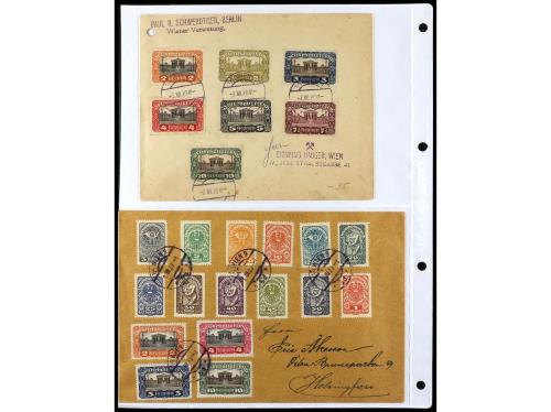 ✉ AUSTRIA. 1900-1960. Conjunto de más de 150 cartas con prec