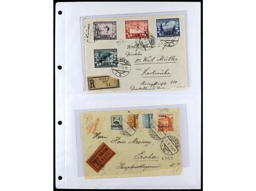 ✉ AUSTRIA. 1900-1960. Conjunto de más de 150 cartas con prec