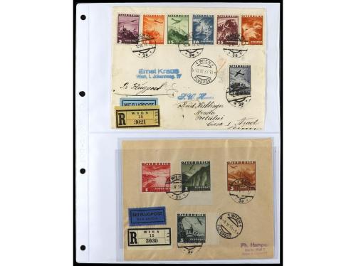 ✉ AUSTRIA. 1900-1960. Conjunto de más de 150 cartas con prec